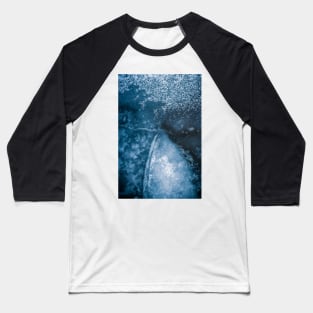 Deep Freeze Ice Patterns Series #2 Baseball T-Shirt